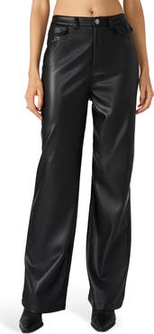 Steve Madden Geraldine Faux Leather Pants
