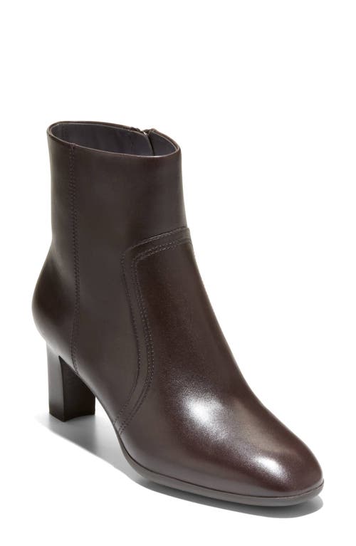 Cole Haan Grand Ambition Alainne Bootie in Dark Chocolate Leather 