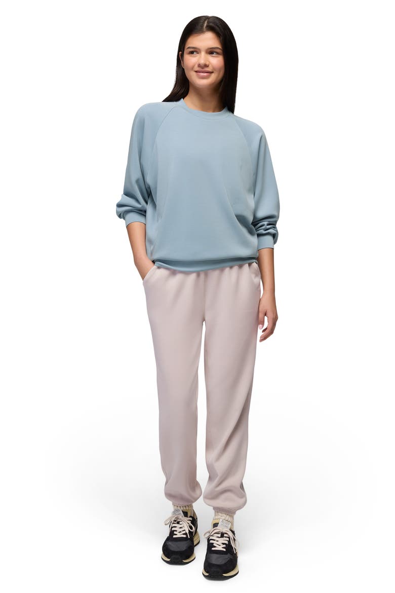 Shea Crewneck Sweatshirt, Alternate, color, GLACIER SKIES