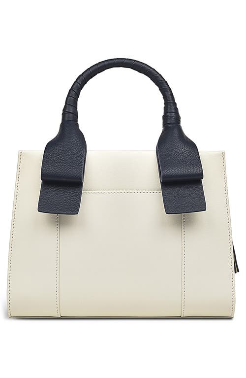 Radley London Finch Lane Leather Stripe Tote Bag In Chalk