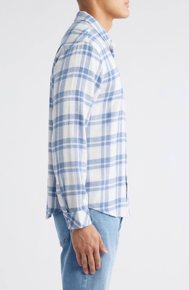 Rails Lennox Plaid Cotton Blend Flannel Button-Up Shirt, Alternate, color,