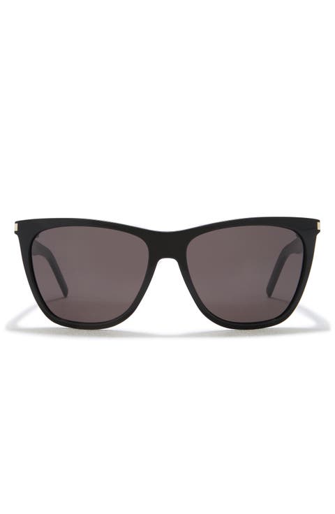 58mm Cat Eye Sunglasses