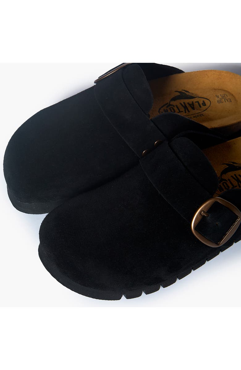 Plakton Bell Clog, Alternate, color, Afelpado Negro