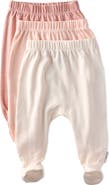 BUTTERBLU Fallon Footed Organic Cotton Assorted 3-Pack Pants