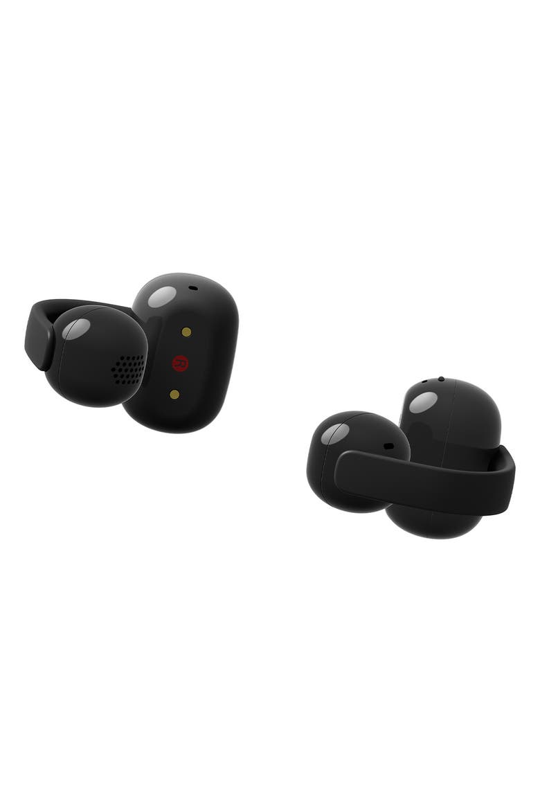 LinkBuds Clip Truly Wireless Open Earbuds, Main, color, Black