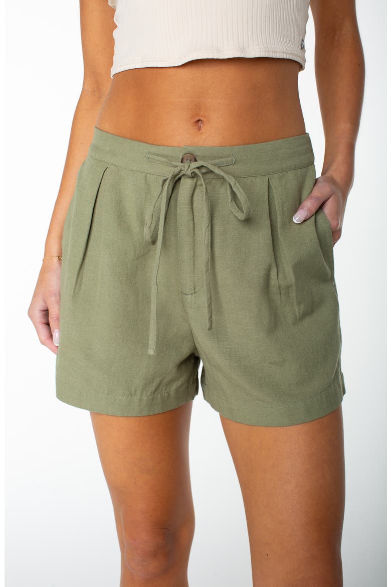 Mavericks Trouser Shorts, Alternate, color, OIL GREEN