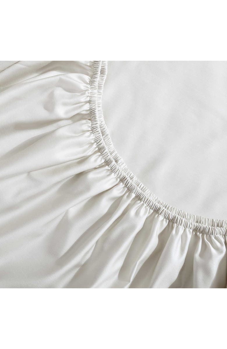 Calvin Klein Rekoop Sateen Sheet Set, Alternate, color, Bone