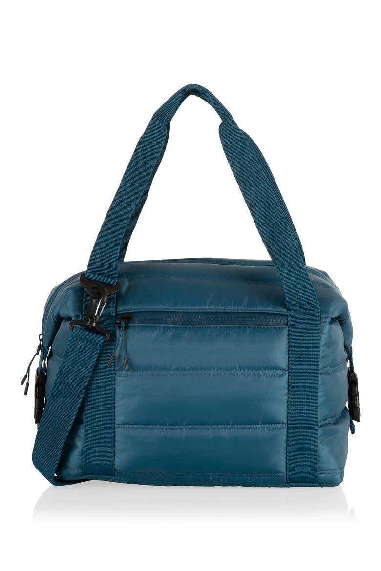 All-Day Quilted Washable Insulated Cooler Bag, Main, color, BERYL BLUE