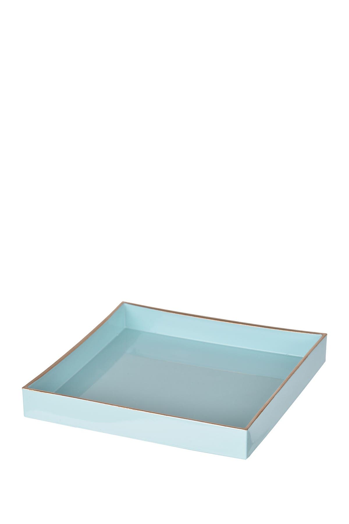 Blue Mimosa Square Tray