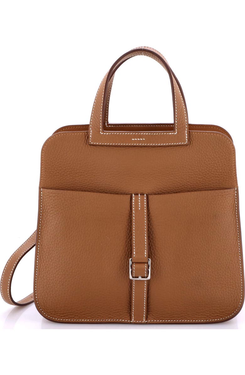 Pre-Owned Hermes Halzan Bag Clemence 25, Main, color,