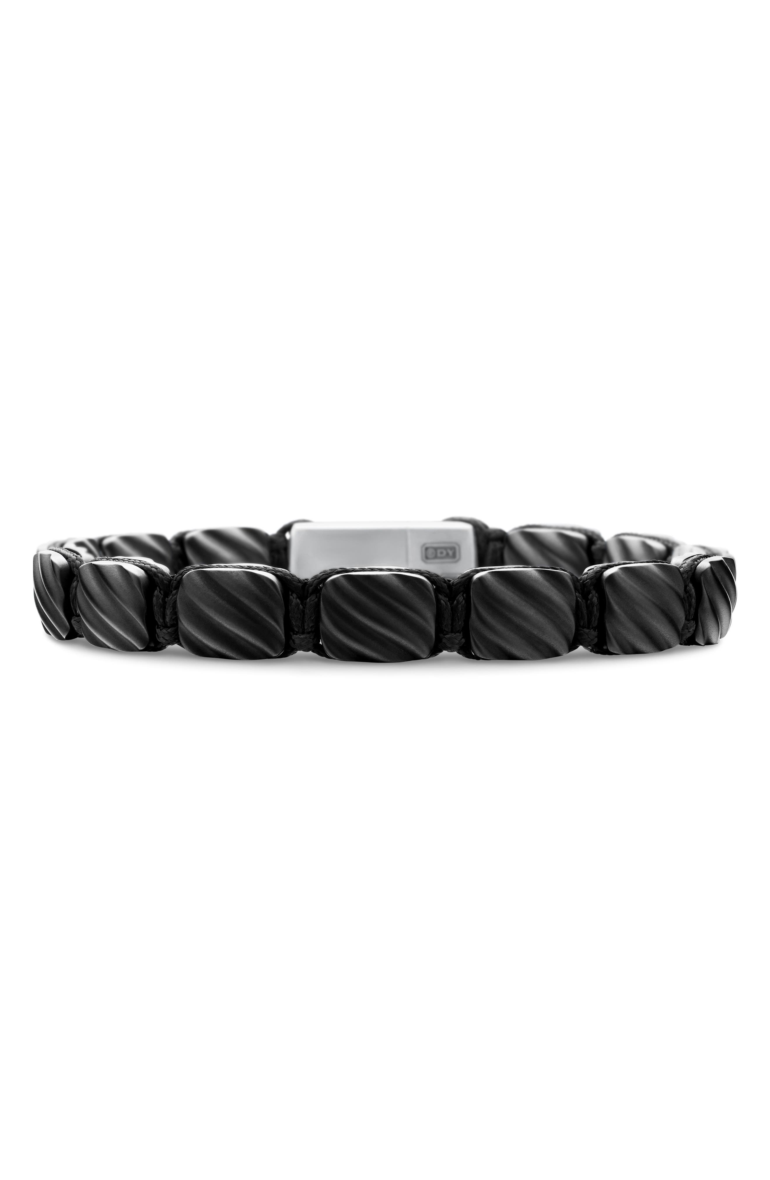 selected BLCK TITANIUM W/ STERLING SILV