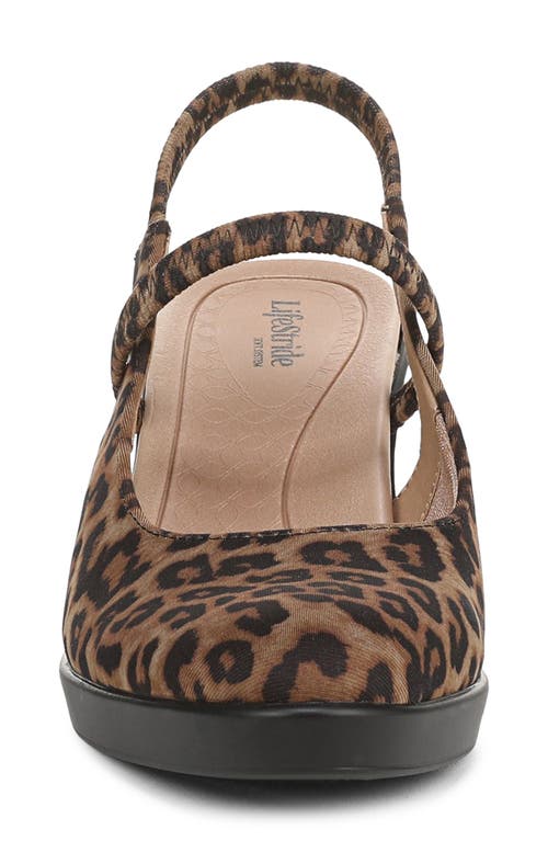 Lifestride Evoke Slingback Mary Jane Platform Pump