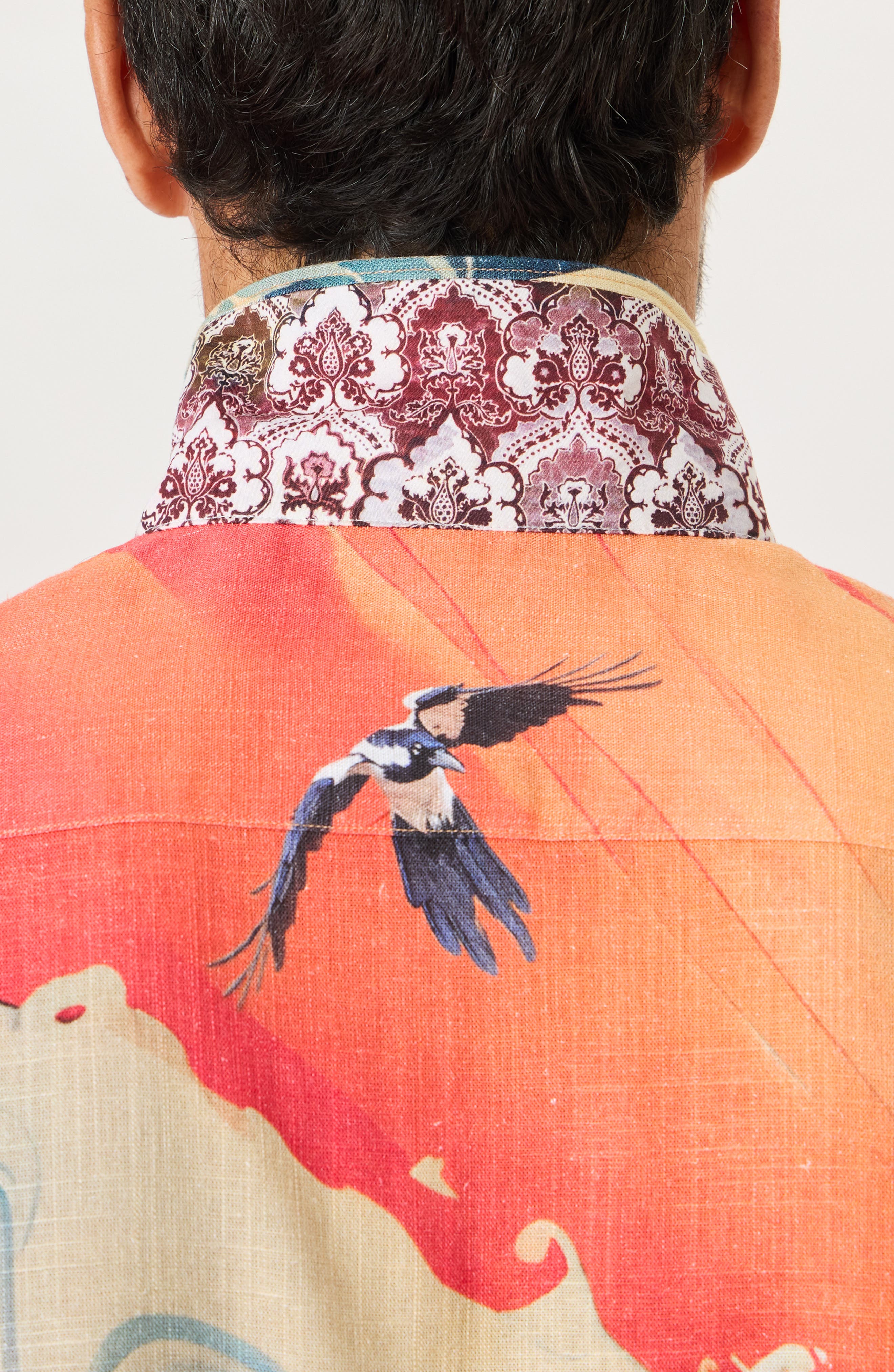 Robert Graham Bushido Embroidered Short Sleeve Camp Shirt (Men) | Nordstrom