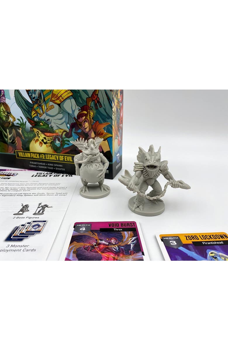 Renegade Game Studios Power Rangers Heroes of The Grid Villain Pack, Alternate, color, Multicolored