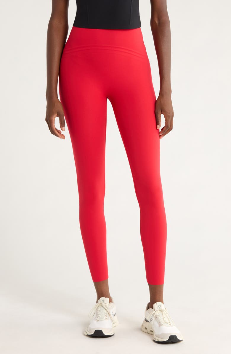 SPANX<sup>®</sup> SPANXshape<sup>™</sup> Booty Boost<sup>®</sup> Ankle Leggings, Main, color, Spanx Red