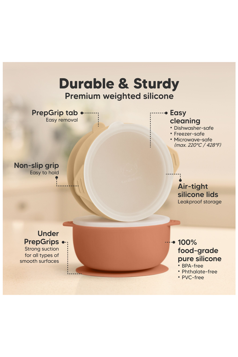 2-Pack Silicone Suction Bowls, Alternate, color, Terracotta