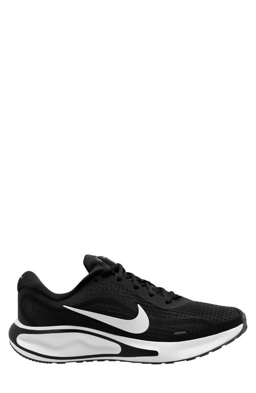 Nike Men's Journey Run Road Running Shoes In Black/white/anthracite