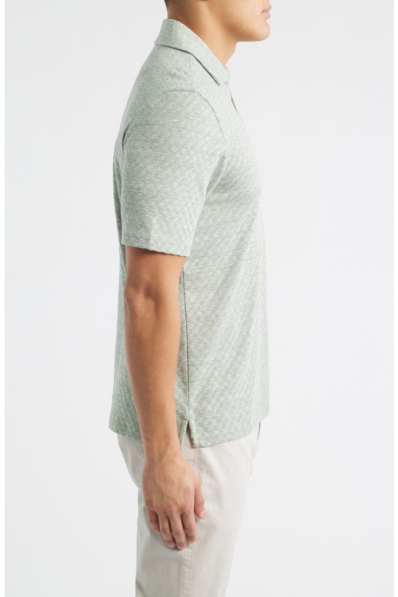 Sedona Basketweave Knit Polo, Alternate, color, SAGE BASKETWEAVE