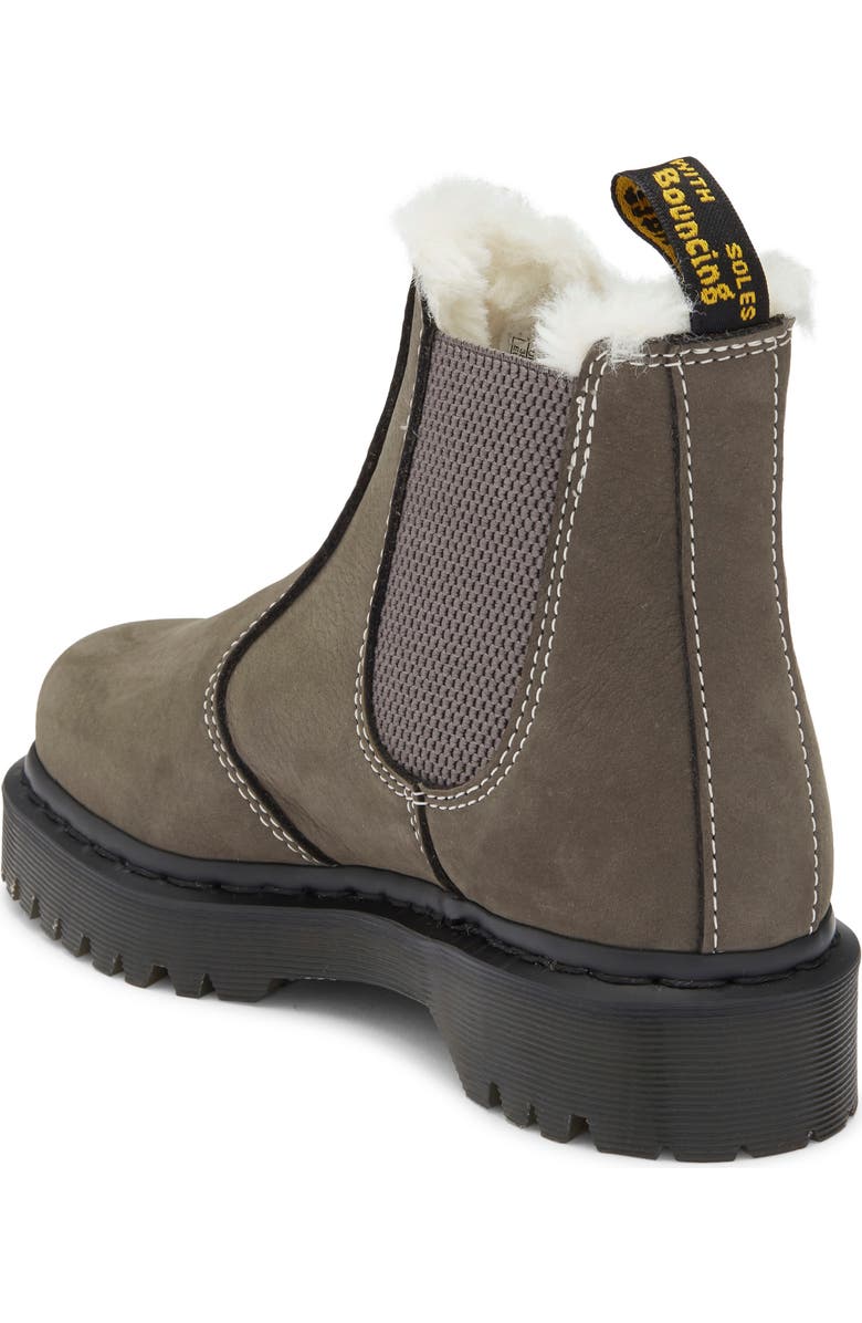 Dr. Martens 2976 Bex Faux-Fur Lined Boot, Alternate, color, Gunmetal