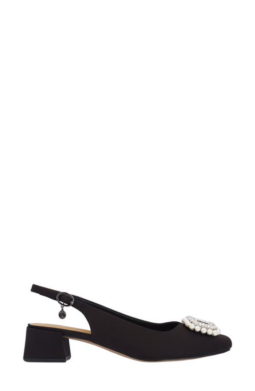 J. Reneé Eudora Embellished Slingback Pump In Black
