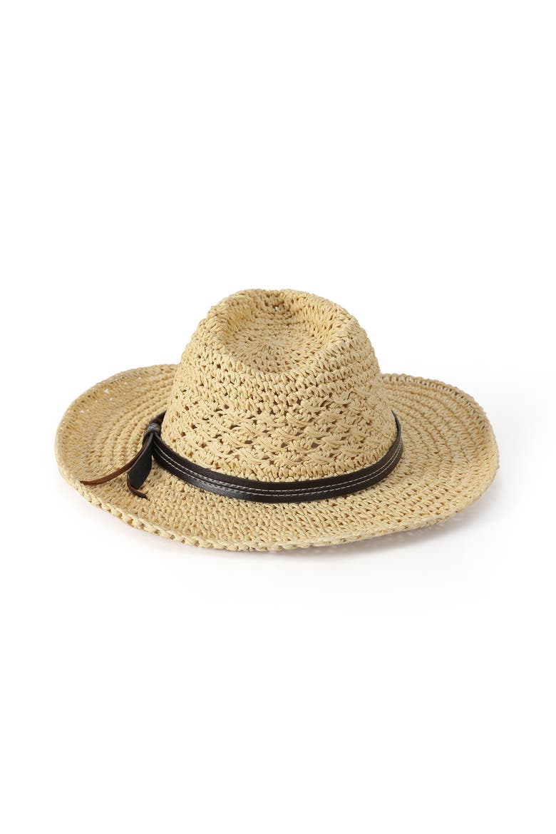 Lakota Women's Western Straw Hat, Alternate, color, Papyrus