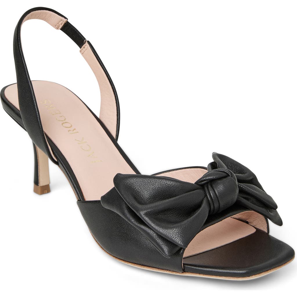 Shop Jack Rogers Eloise Slingback Sandal In Black