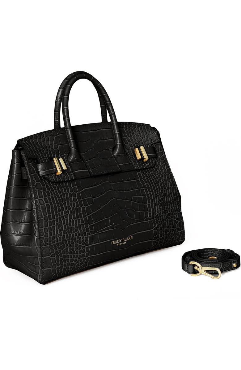 Teddy Blake Gigi Croco 11", Alternate, color, Black