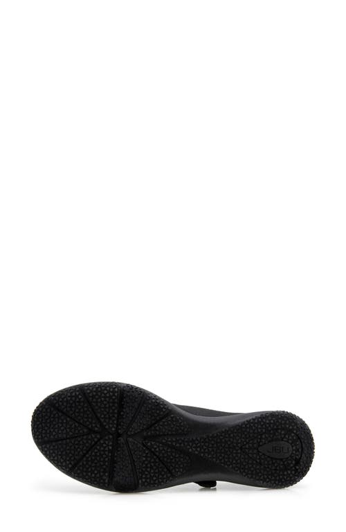 Jbu Women's Summer Mary Jane Flat Shoe In Black