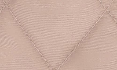 Burberry Quilted Twill Chain Pouch In Pink
