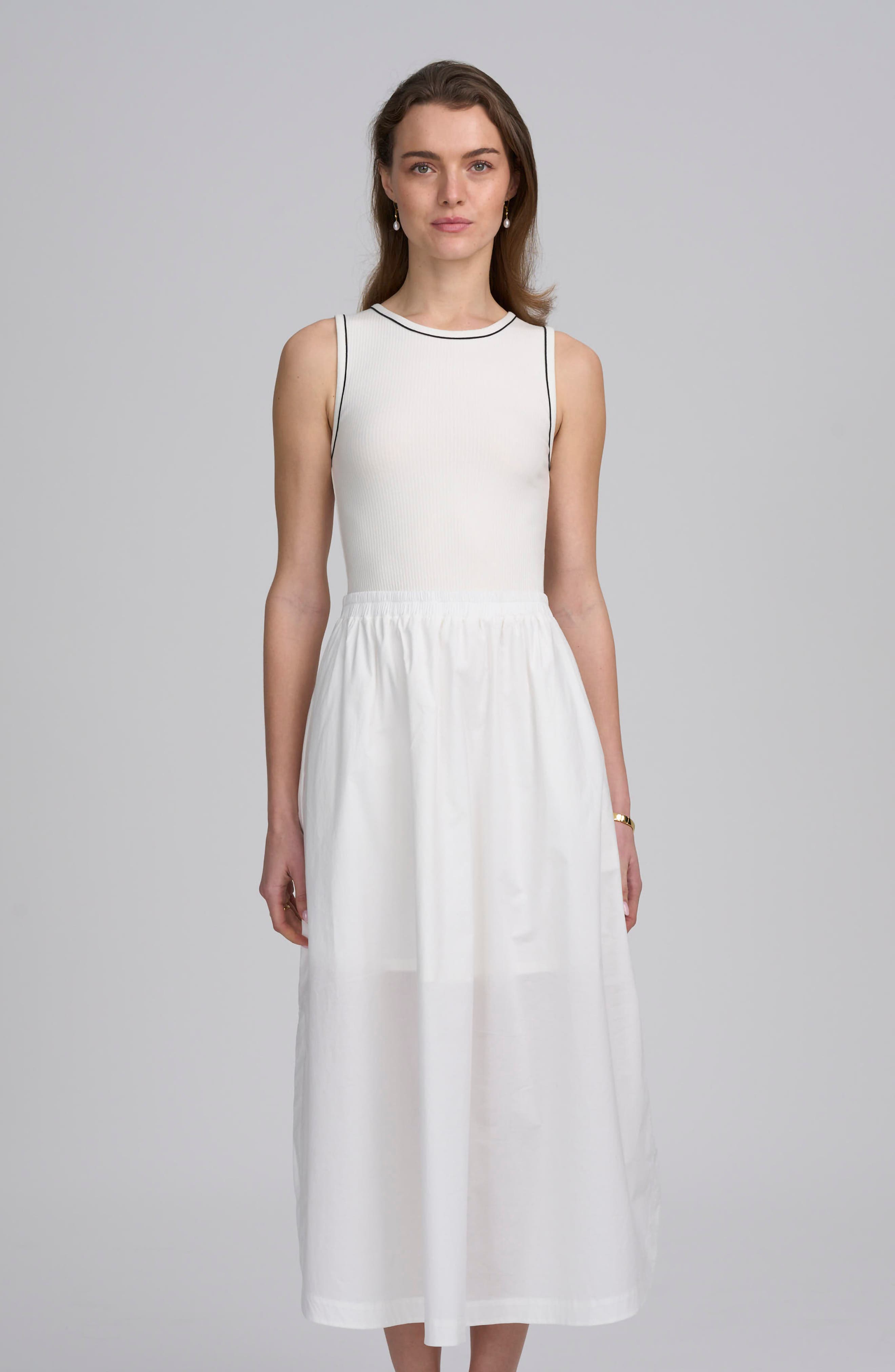 Mix Media Tank Dress - image 3