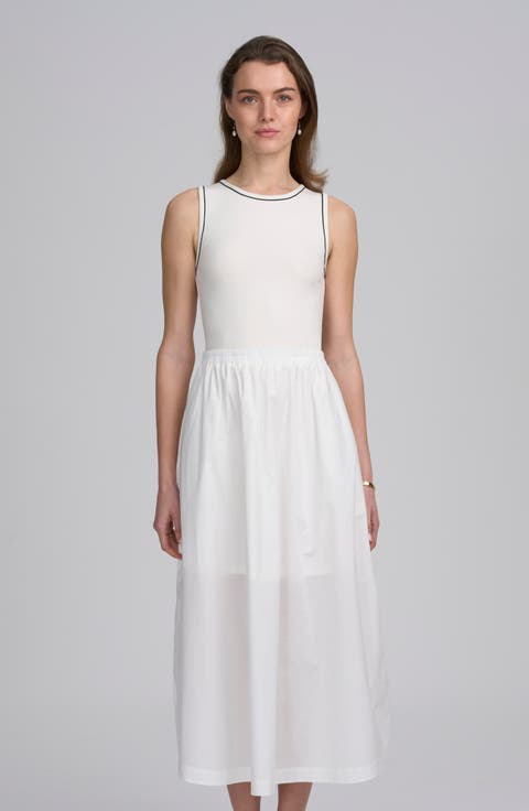 Mix Media Tank Dress