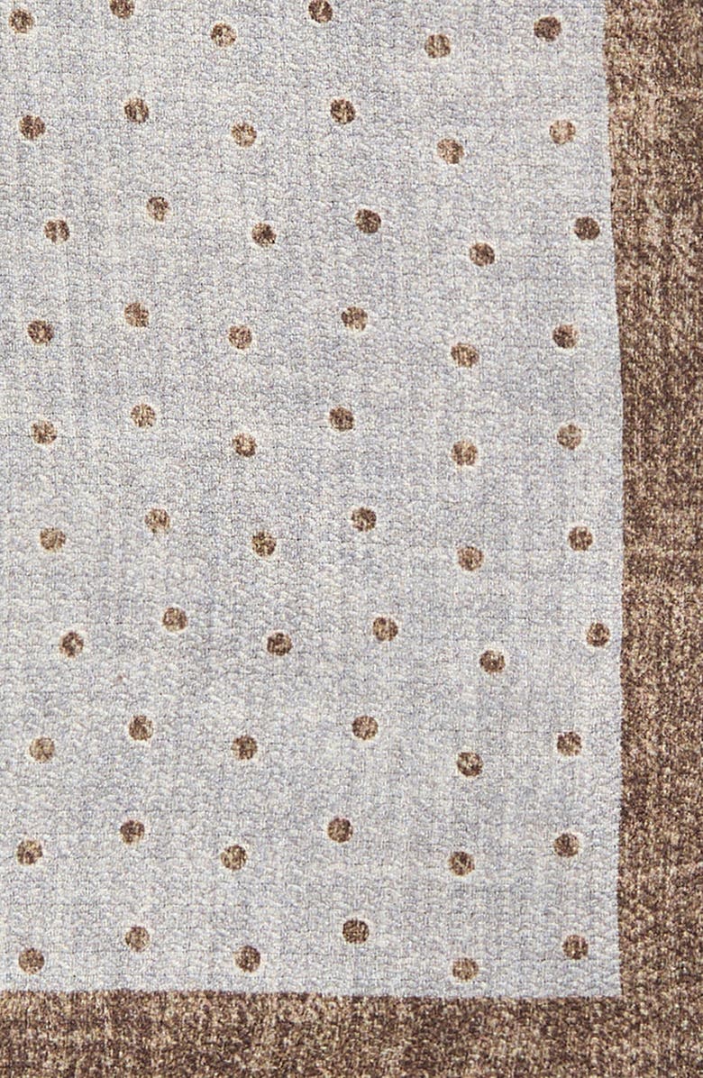 Jack Victor Thelon Dotted Silk Pocket Square, Alternate, color, Tan