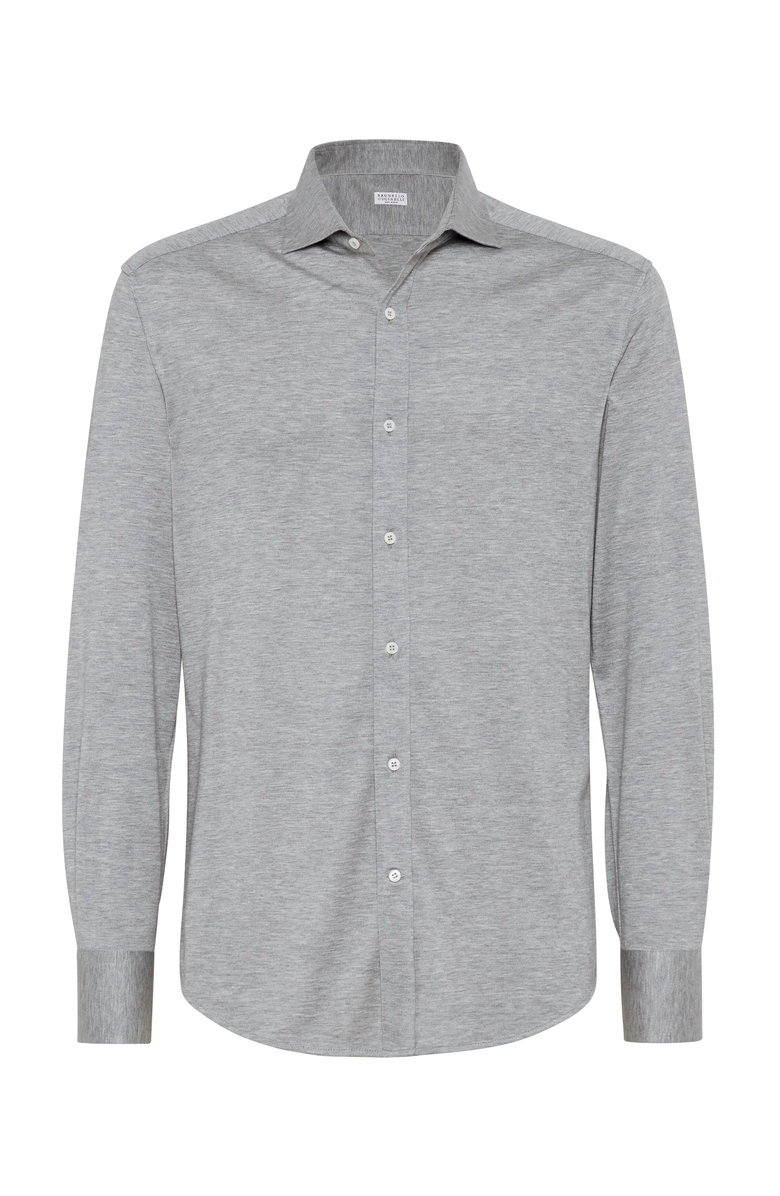 Brunello Cucinelli Lightweight jersey shirt, Main, color, 
