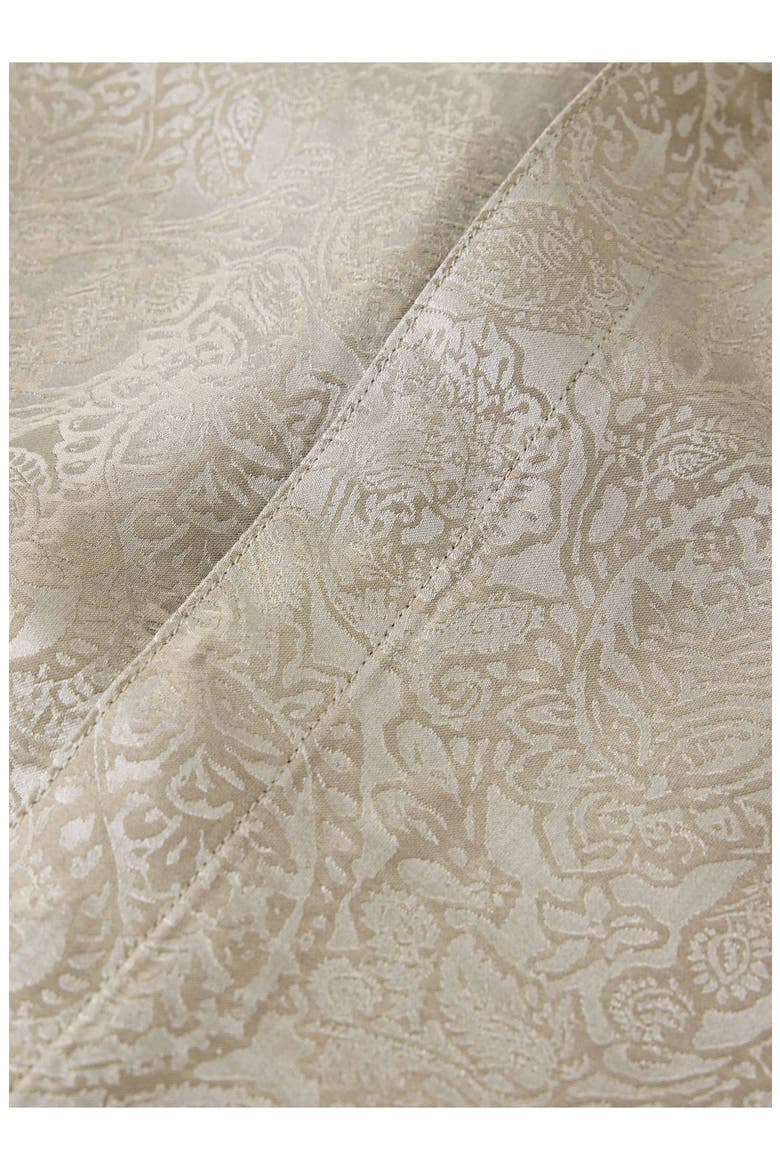 Vito Paisley Jacquard Button-Up Shirt, Alternate, color, HAZE GREY