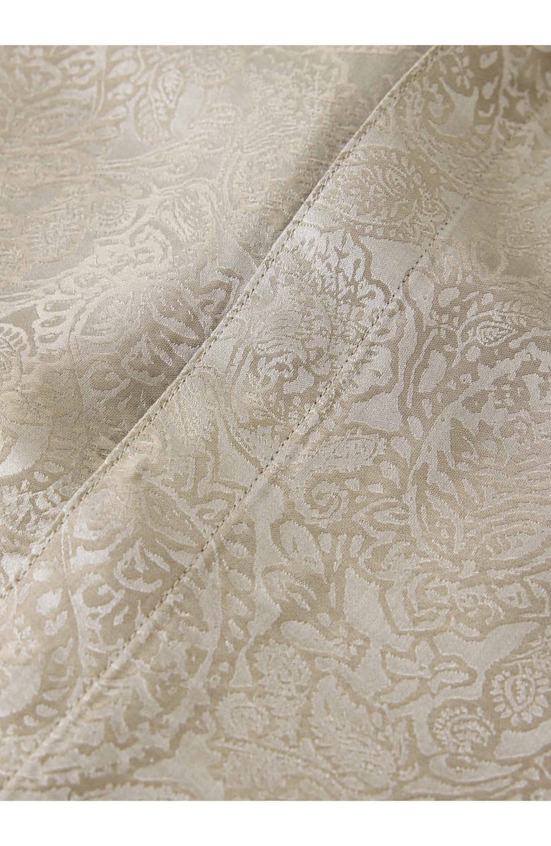 John Varvatos Vito Paisley Jacquard Button-Up Shirt, Alternate, color, Haze Grey