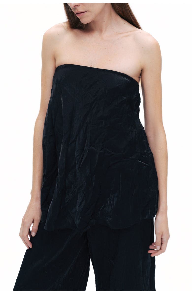 Nocturne Wrinkled Strapless Blouse, Main, color, 