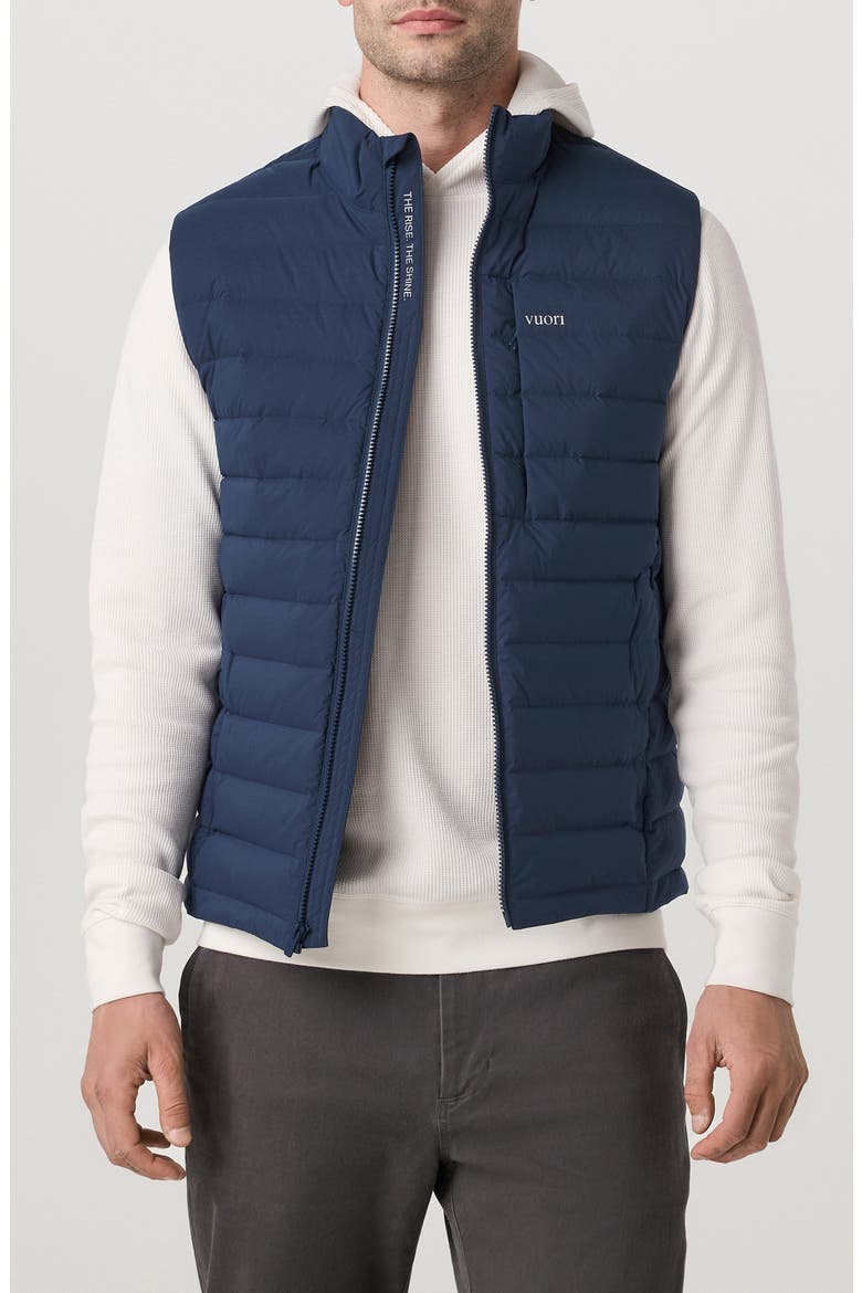 Steadfast Water Repellent Insulated Vest, Main, color, BLUE COAST