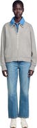 SANDRO 2-in-1 zip cardigan