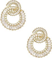 Ettika Rotating Circle Stud Earrings