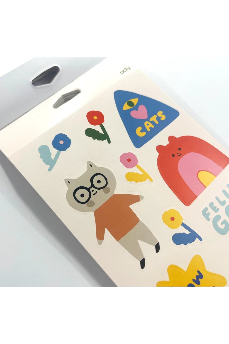A Whole Lotta Stickers! Dress Up Cats, Stickiville x Suzy Ultman, Alternate, color, Multicolored