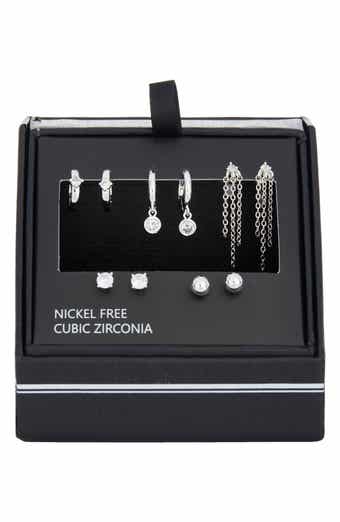 Demi-Fine 5-Pack Assorted Everyday Essential Earrings