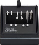 NORDSTROM RACK Demi-Fine 5-Pack Assorted Everyday Essential Earrings