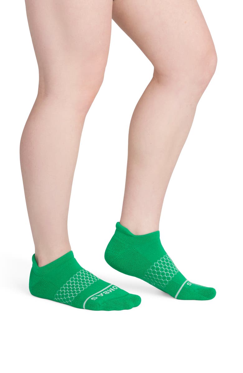 Bombas Solid Merino Wool Blend Ankle Socks, Main, color, 