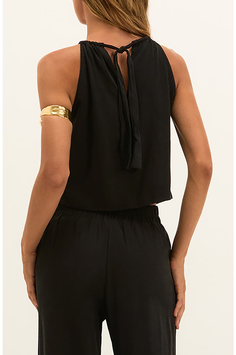 Solid Joy Cover-Up Top, Alternate, color, BLACK