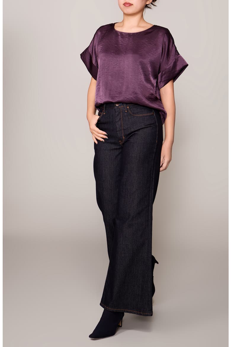 Dolman Sleeve Top, Alternate, color, PURPLE