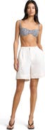 Onia Air Linen Pleated Bermuda Short