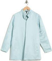 Eileen Fisher Long Linen & Silk Jacket