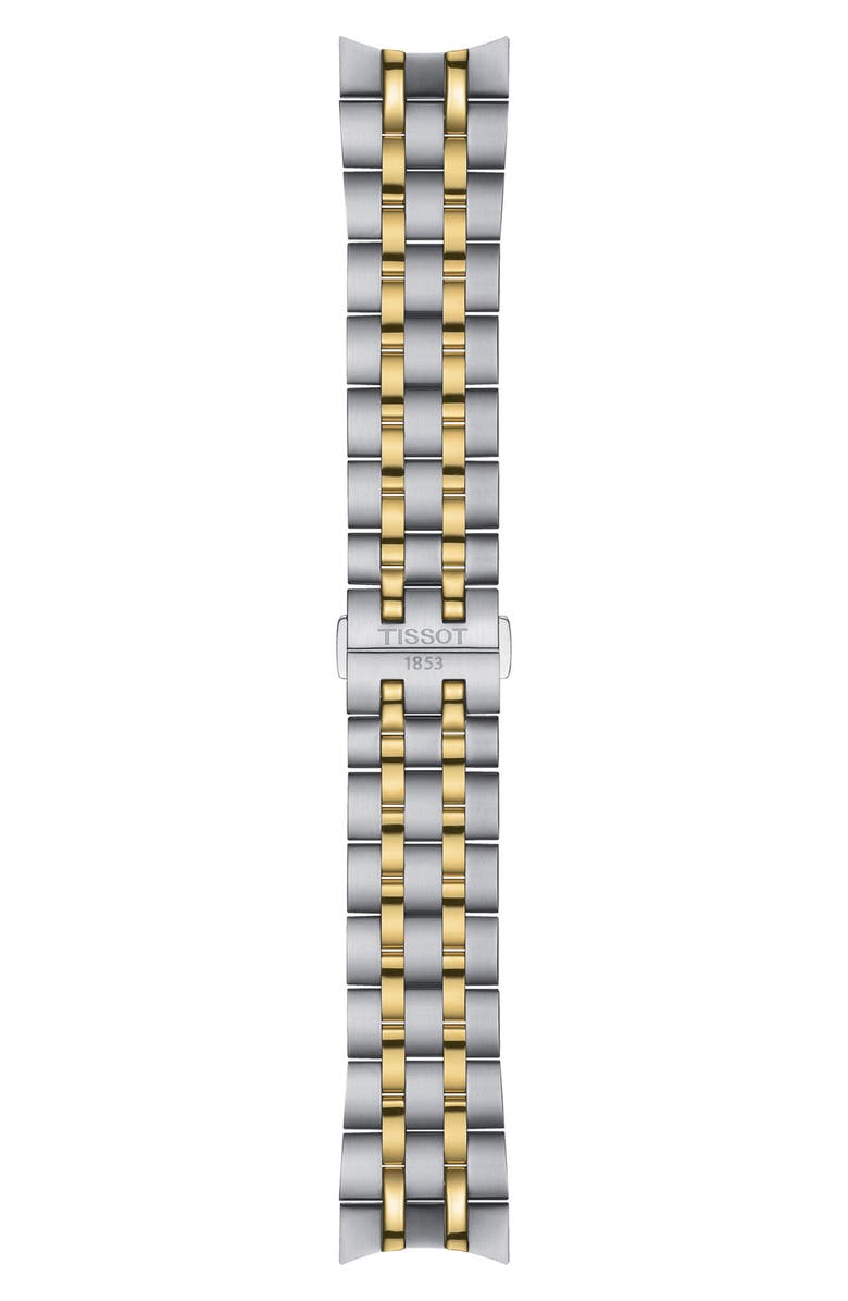 Tissot Classic Dream Bracelet Watch, 42mm, Alternate, color, Grey/ Yellow Gold