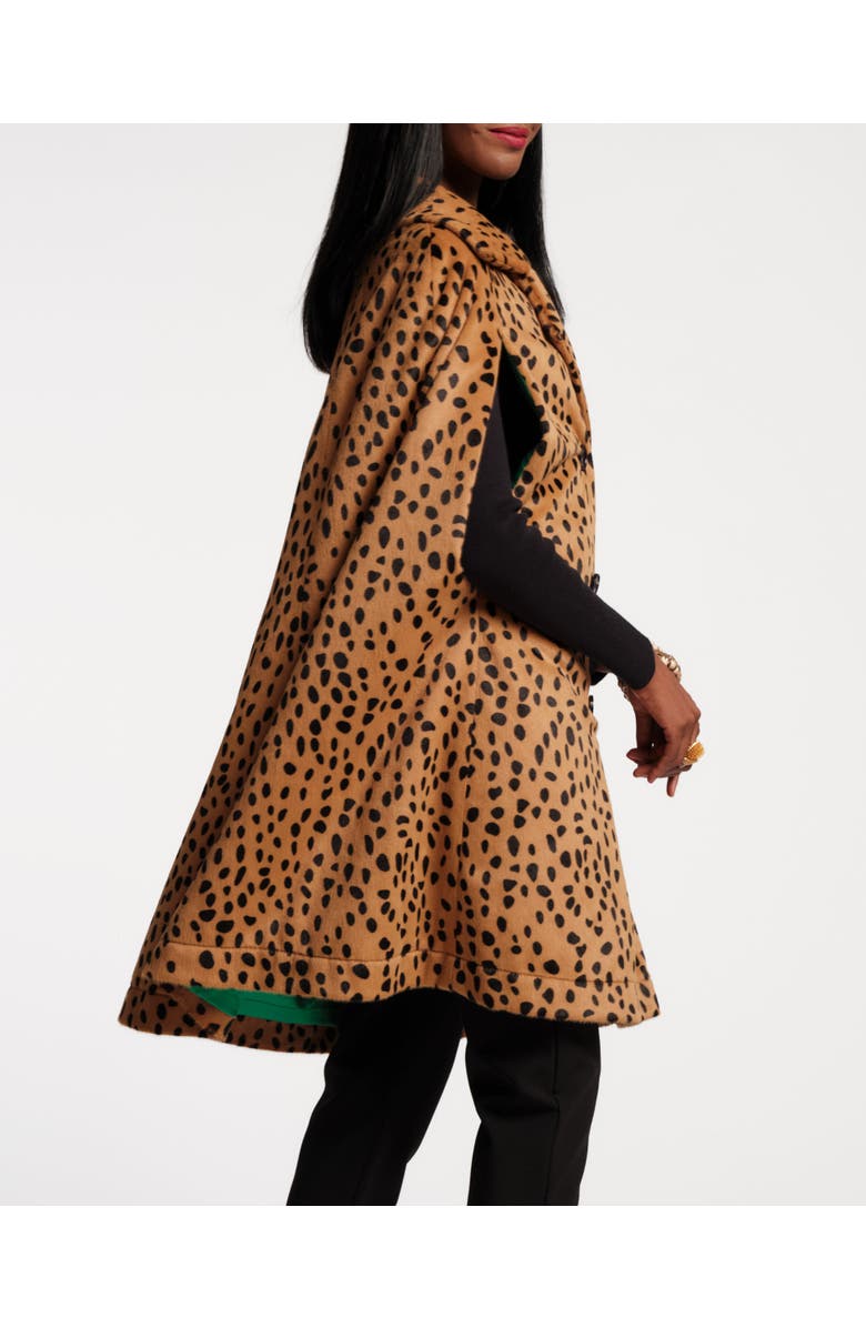 Frances Valentine Preston Cape, Alternate, color, Brown/Multi