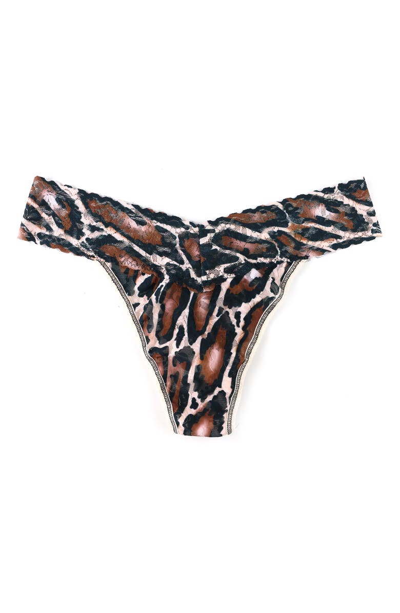 Print Original Rise Thong